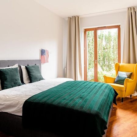 Mokotow, Apartment With Terrace, Greenery And Near The Airport! Warschau Buitenkant foto