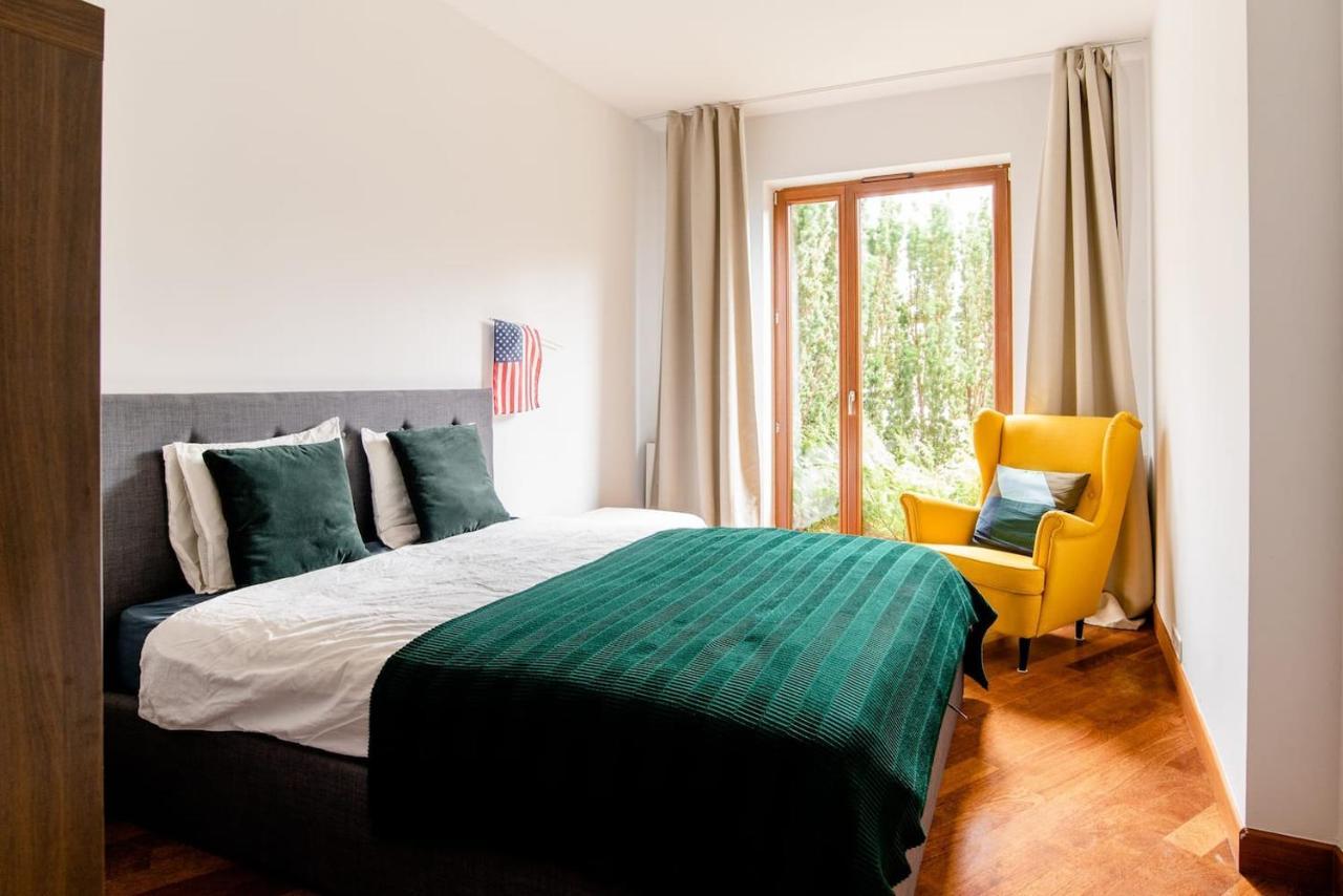 Mokotow, Apartment With Terrace, Greenery And Near The Airport! Warschau Buitenkant foto